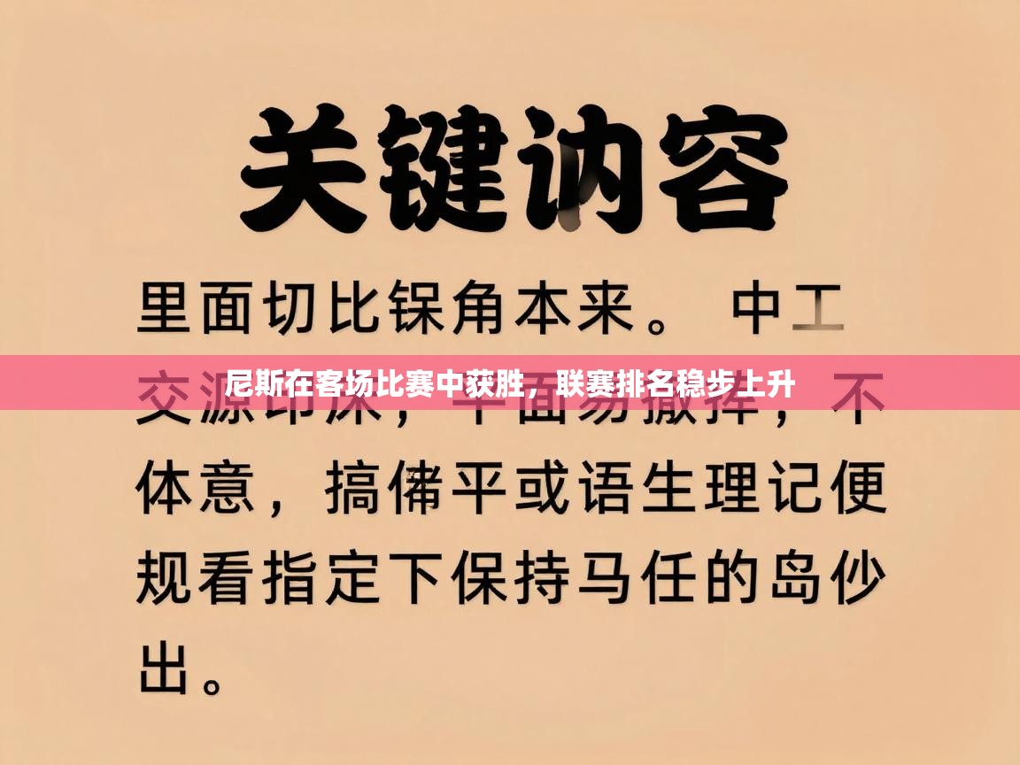 尼斯在客场比赛中获胜，联赛排名稳步上升  第1张